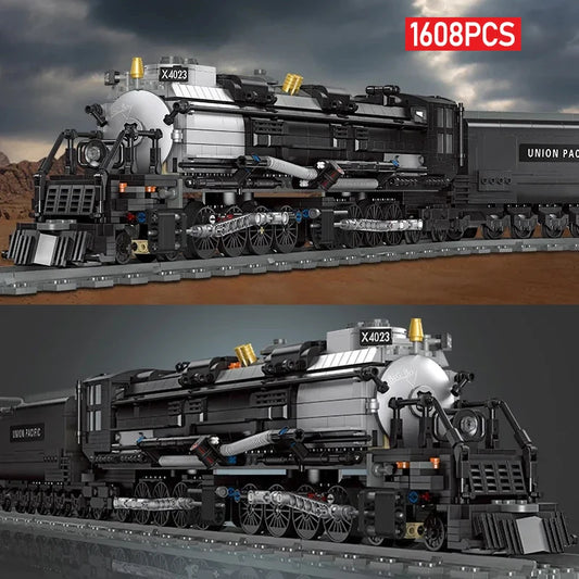 Bouwblokken Model Stoomlocomotief Union Pacific Big Boy