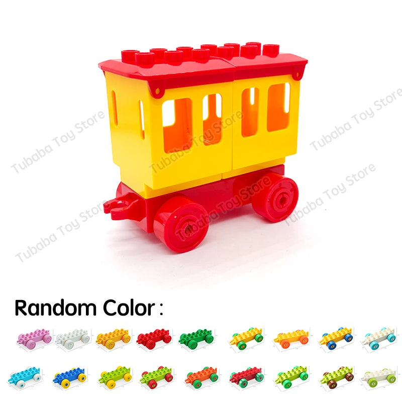 Treinbaan set met rails – Compatibel met Duplo®