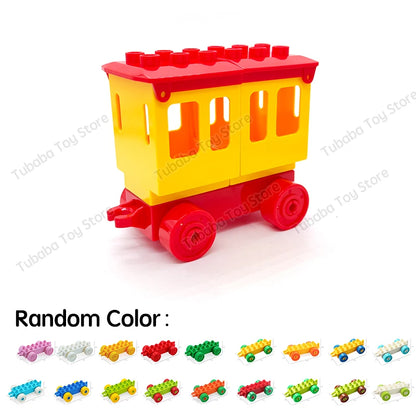 Treinbaan set met rails – Compatibel met Duplo®