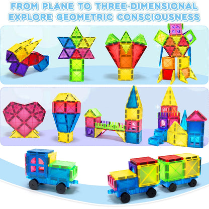 Magnetische Bouwstenen Montessori Set