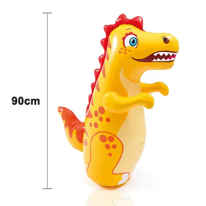 Opblaasbare Boksbal voor Kinderen – Dinosaurus Stootpop