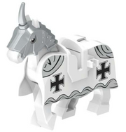 Medieval paard XH1738