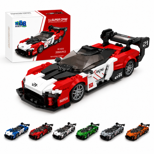 Raceauto's – Compatibel met LEGO®