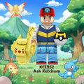 Pokémon Minifiguren – Ash & Pikachu – Compatibel met LEGO®