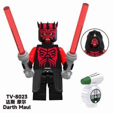 Star Wars minifiguur – Darth Maul – Compatibel met LEGO® bouwsteentjes