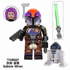 Star Wars minifiguur – Darth Maul – Compatibel met LEGO® bouwsteentjes