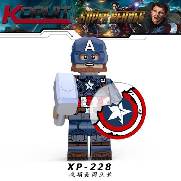 Marvel - Captain America Minifiguren