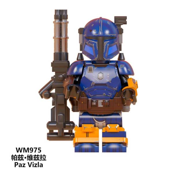 Star Wars minifiguur – The Mandalorian – Compatibel met LEGO®