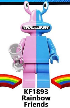 Pink Rainbow Friend (pink/blue)