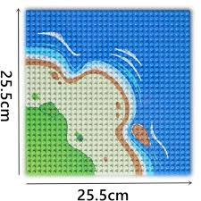 Bouwplaat - infra 32x32 nopjes (25,5x25,5cm)