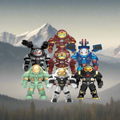 XXL Poppetjes – BigFig Minifiguren – Compatibel met LEGO®