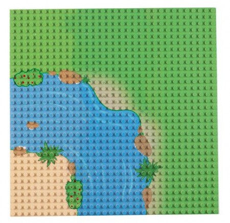 Bouwplaat - infra 32x32 nopjes (25,5x25,5cm)