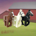 Dieren – Paard Minifiguur – Compatibel met LEGO®